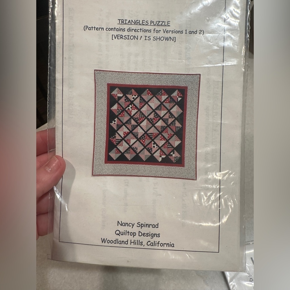 Quilt pattern vintage